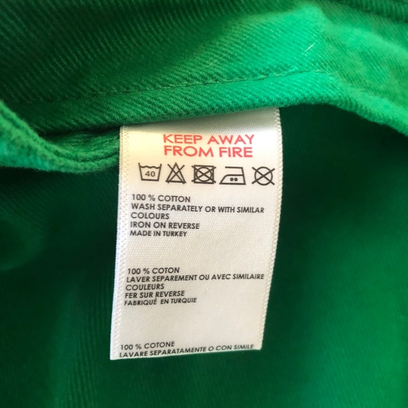 NWOT BDG green mini skirt - Picture 5 of 6